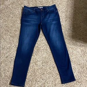 Women Faded/Ombré Blue Jeans Size 13